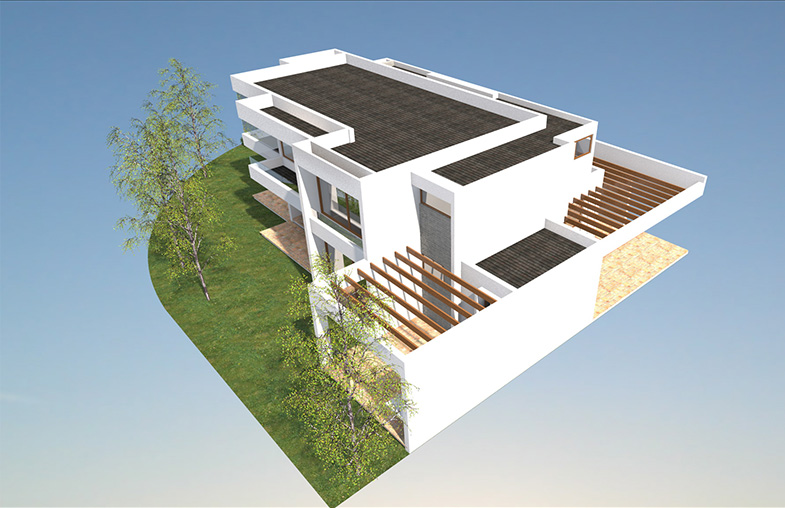 Casa MODERNA en minecraft con SHADERS RTX